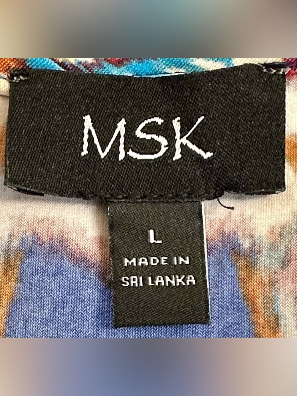 MSK-Paisley Cold Shoulder Shift Dress - Picture 8 of 10